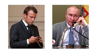 روسای جمهوری روسیه و فرانسه