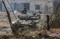  تانک ارتش اوکراین در شهر سورودونتسک 