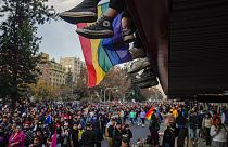 In vielen Hauptstädten in Südamerika fanden Pride-Paraden statt
