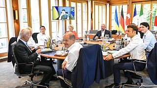 Reunión de líderes del G7 junto a Ucrania