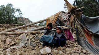 آثار الدمار الذي خلفه الزلزال الذي ضرب منطقة سبرا في الجزء الجنوبي الغربي من مقاطعة خوست، أفغانستان، الأربعاء 22 يونيو 2022.