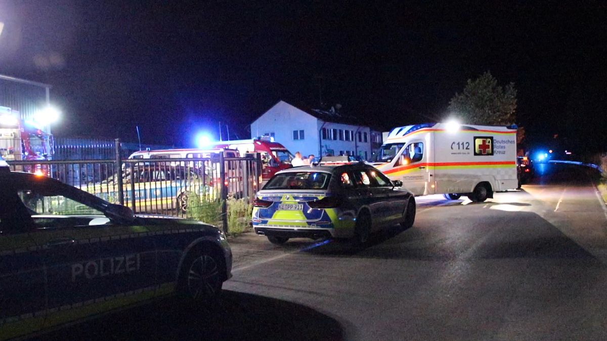 The knife attack took place at a shelter in Kressbronn, on Lake Constance.