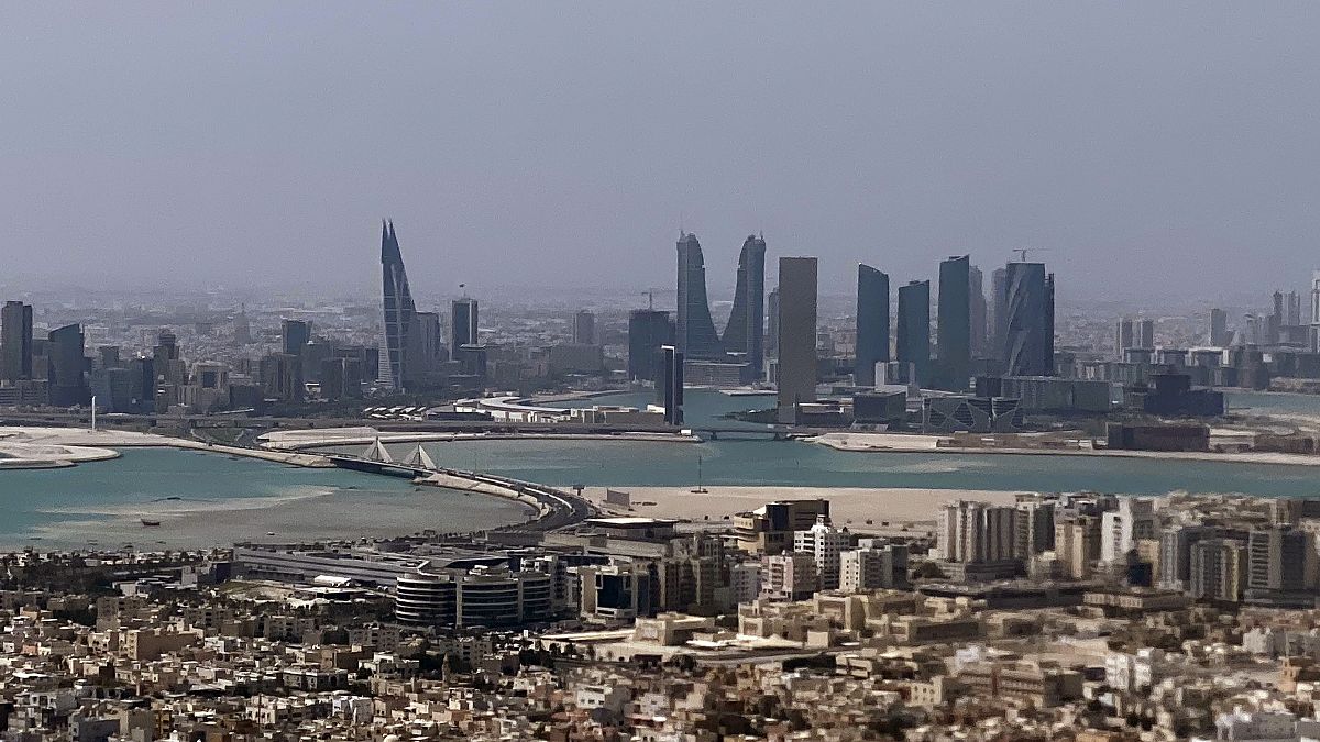 منظر جوي عام لمرفأ البحرين المالي