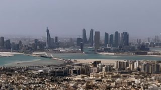 منظر جوي عام لمرفأ البحرين المالي