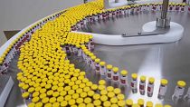 Producción de vacunas contra la viruela del mono en la fábrica de Bavarian Nordic