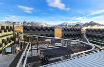 Climeworks' first and largest carbon-capture plant in Iceland, Orca.