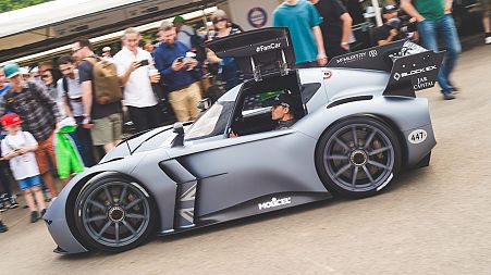 The McMurtry Spéirling has set a new speed record at Goodwood.