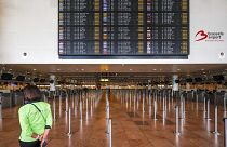 Greve nacional paralisou o aeroporto principal de Bruxelas a 22 de junho