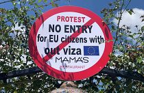 The sign outside Mama's Restaurant 
