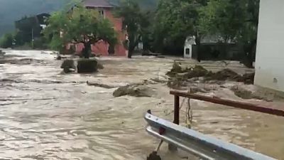 Überschwemmungen in Kärnten