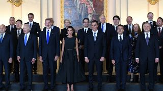 قادة دول حلف الناتو في مدريد.