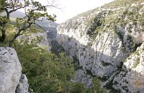 Dans les Gorges du Verdon, le niveau de l'eau a chuté de 6m en 1 an