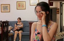 Valentyna Kasian, une réfugiée ukrainienne qui est arrivée en Espagne