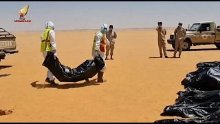 Libya: 20 people found dead in desert near border with Chad