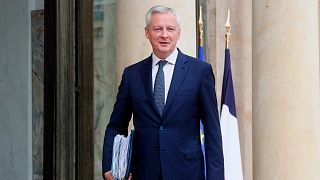 French Economy Minister Bruno Le Maire at the Elysee Palace for the fist cabinet meeting since French President Emmanuel Macron 's reelection, May 23, 2022 in Paris.