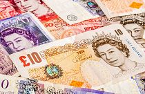 Various pound notes