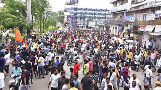Hindistan'da binlerce kişi terzi cinayetini protesto için yürüdü