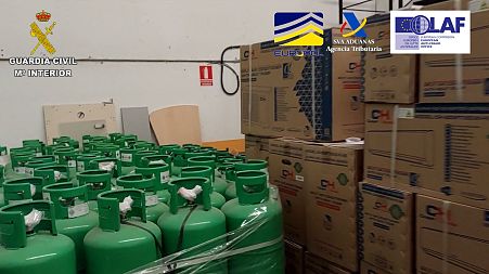 Spanish police have arrested 27 people involved in a carbon tax fraud scheme.