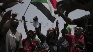 مظاهرات في السودان.