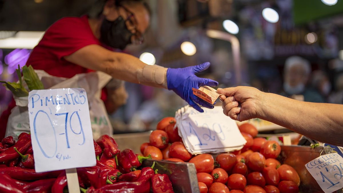 Zöldséges Madridban - Az energiaárak mellett az élelmiszerárak emelkednek a legmeredekebben