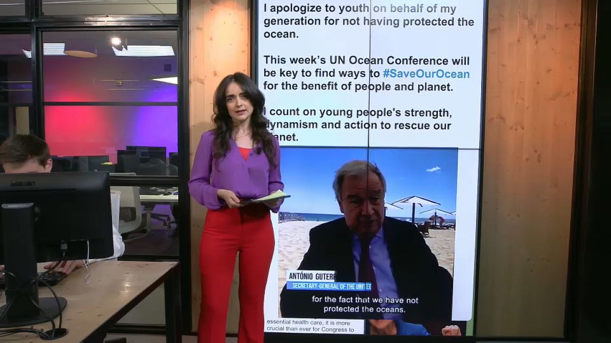 Euronews-Journalistin Patricia Tavares über die UN Ocean Conference