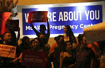 Акция протеста против запрета абортов