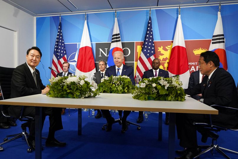 Kuzey Kore'den ABD, Japonya ve Güney Kore'nin askeri işbirliği kararına tepki