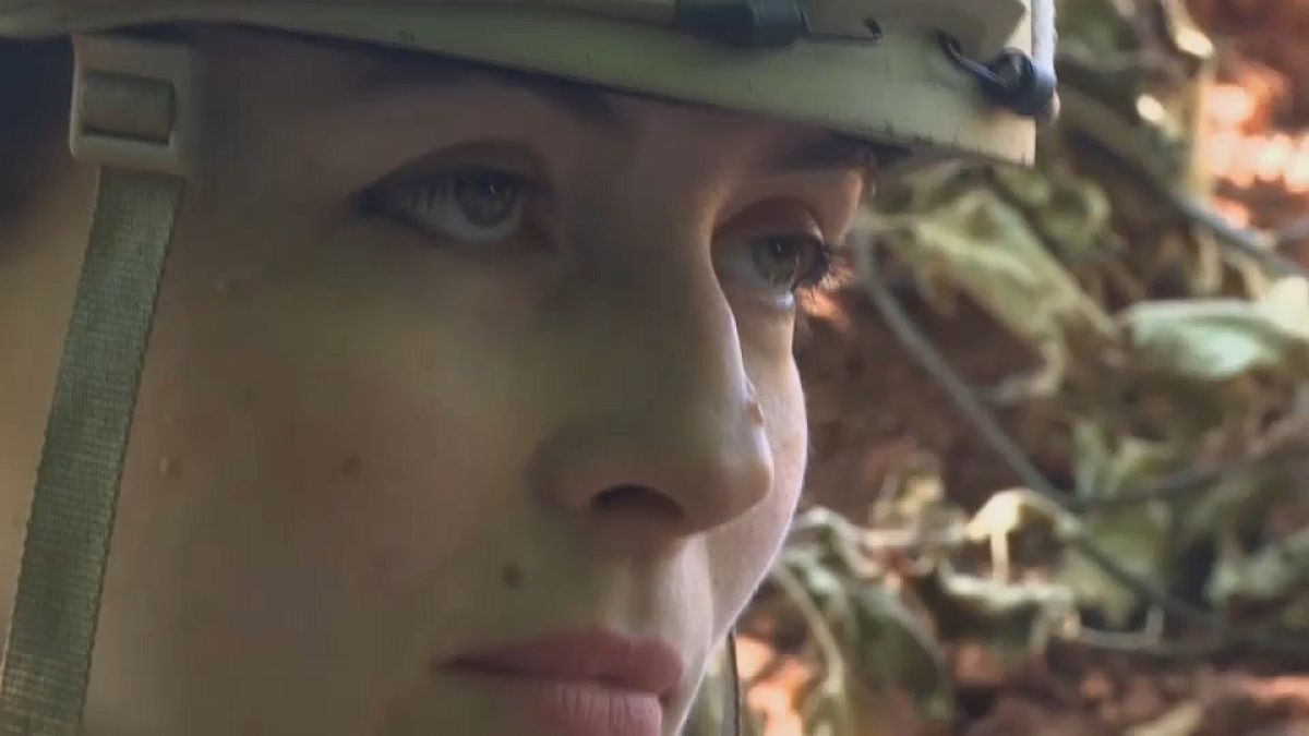 ماريا، قائد كتيبة خاصة في الجيش الأوكراني 