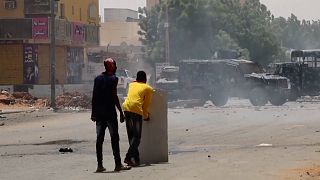 Pro-democracy protesters clash with police in Sudan
