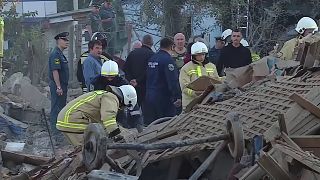 Последствия взрывов в Белгороде