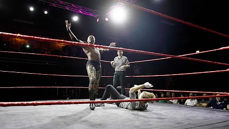Wrestling events have dramatically grown in popularity in Dubai.