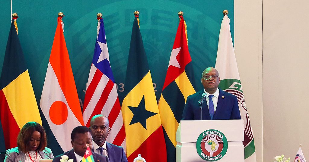 Ecowas Lifts Mali Sanctions, Agrees On Burkina Transition | Africanews