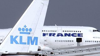 A KLM és az Air France gépei