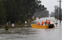 Nalgumas localidades, registou-se 1,5 metros de precipitação em 24 horas