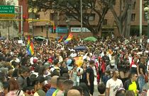مسيرة فخر المثليين في بوغوتا. 