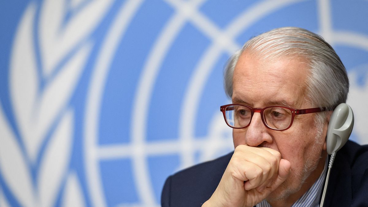 Paulo Pinheiro, presidente de la Comisión de la ONU sobre Siria