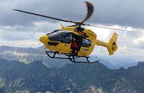 هلیکوپتر امداد در ایتالیا