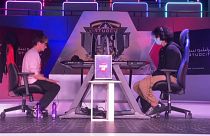 Jugadores de videojuegos en Qatar