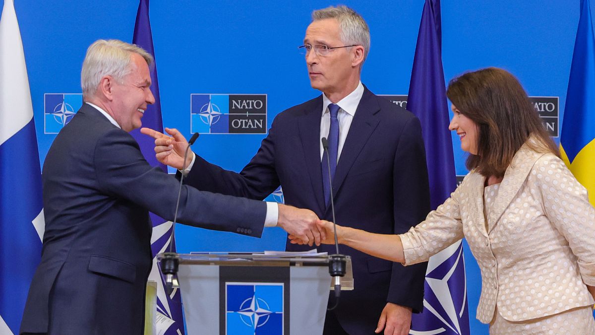 İsveç ve Finlandiya'nın NATO üyelik süreci başladı