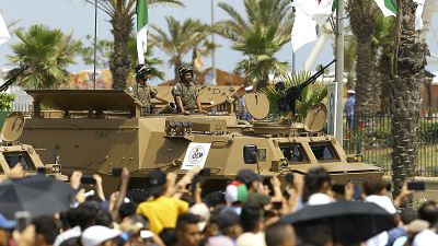 Военный парад в Алжире