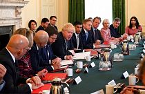 Britain's cabinet meeting