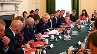 Britain's cabinet meeting