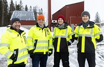 Loviisan Lämpö and Polar Night Energy met at Pornainen district heating plant, where the new sand battery will be built.