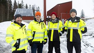 Loviisan Lämpö and Polar Night Energy met at Pornainen district heating plant, where the new sand battery will be built.