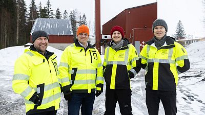 Loviisan Lämpö e Polar Night Energy si sono incontrati alla centrale di teleriscaldamento di Pornainen, dove verrà costruita la nuova batteria di sabbia