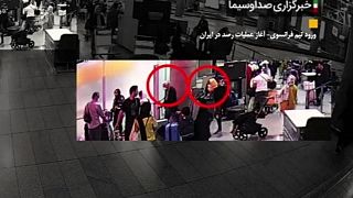 تصویری از گزارش صدا و سیمای ایران از بازداشت دو شهروند فرانسوی