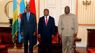 DRC, Rwanda agree to de-escalate tensions at a mini-summit in Luanda 