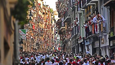 احتفال سان فرمين يعد بين الاحتفالات الأشهر في إسبانيا
