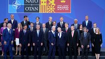 İspanya'nın başkenti Madrid'de düzenlenen NATO liderler zirvesi, aile fotoğrafı