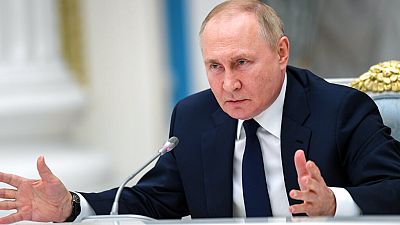 Vladimir Poutine au Kremlin, le 7 juillet 2022